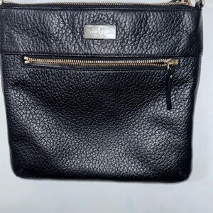 Kate Spade Black Pebbled Leather Crossbody